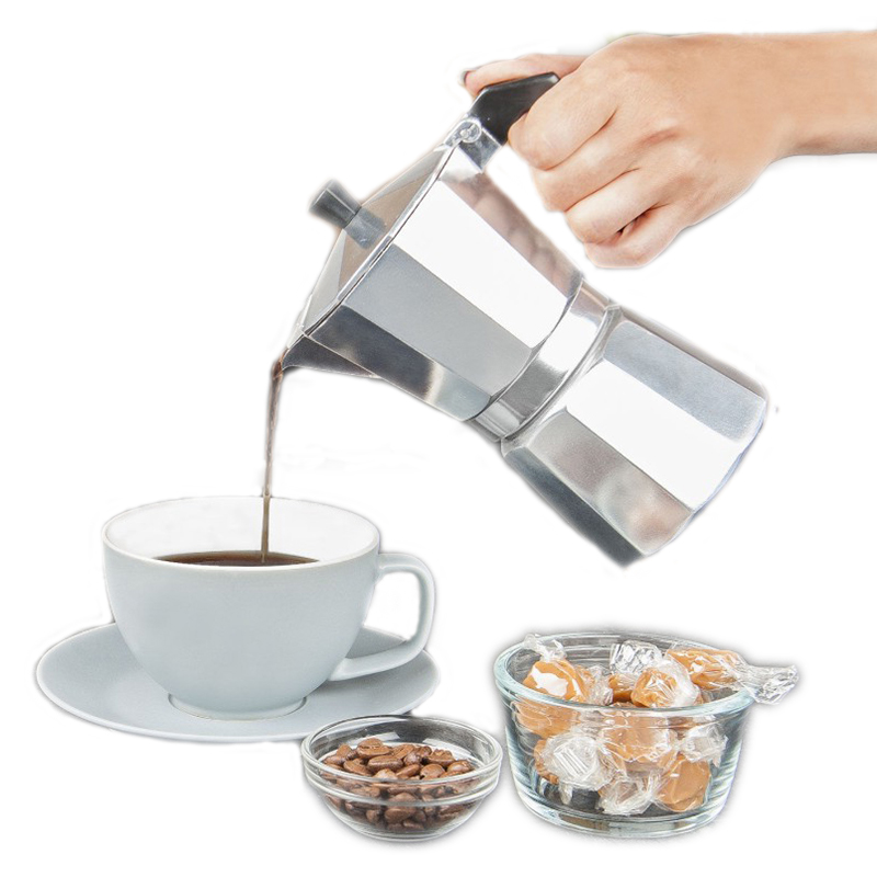 Hero Coffee Equipment - Aluminum Espresso Maker Latte Coffee Maker