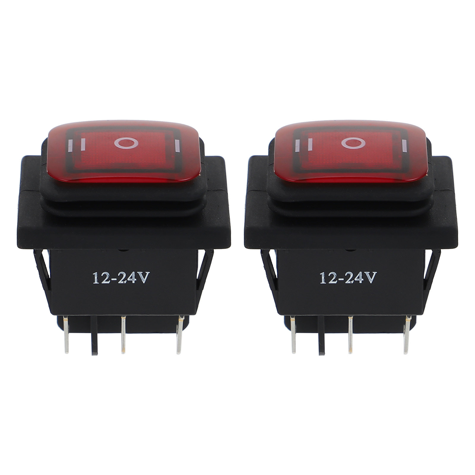 Coffee Equipment Home - 2Pcs Premium ABS Copper Rocker Switch
