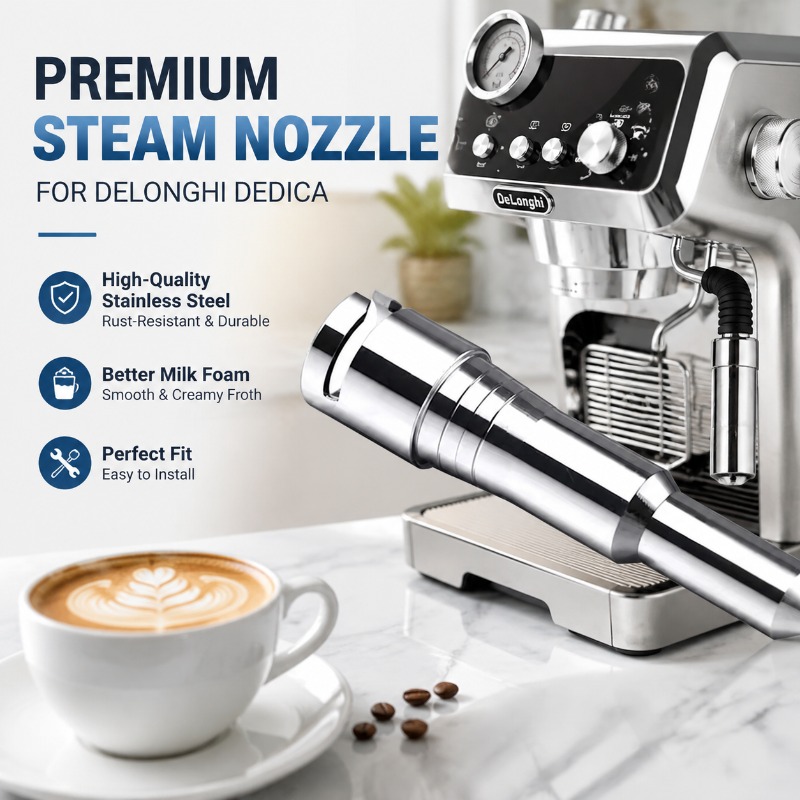 Universal Snap-on Steam Nozzle - Steam Wand Tip recension och pris