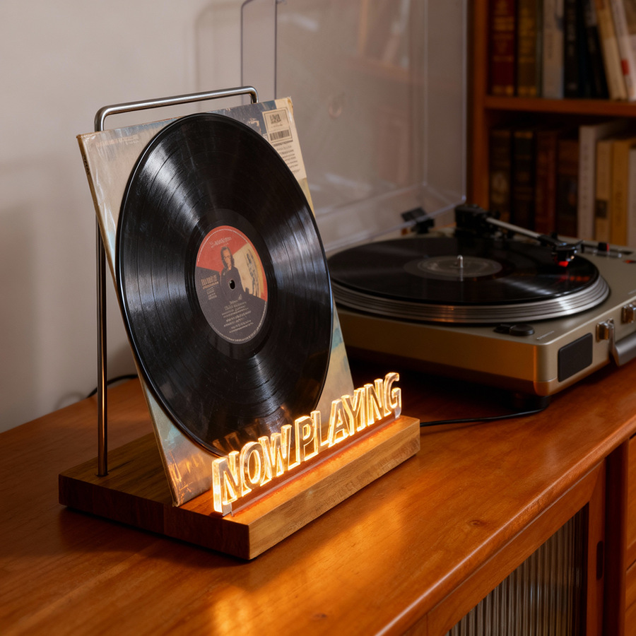 Vinyl Record Holder Stand, Cof - Coffee Equipment Holder recension och pris