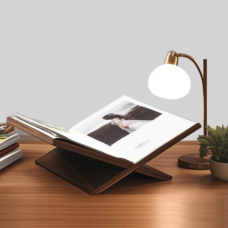 Book Display Stand Wooden Book - Coffee Equipment Holder recension och pris