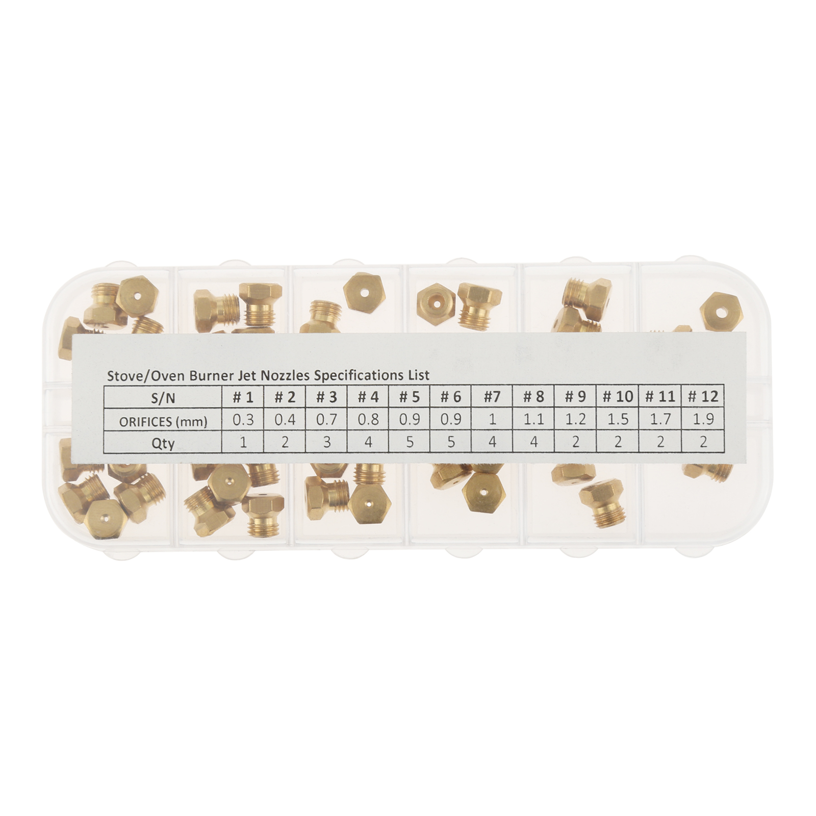 36Pc Stove Oven Orifice Conver - Steam Wand Tip recension och pris