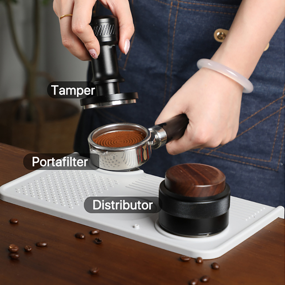 Coffee Tamper Mat Station Stan - Coffee Equipment Holder recension och pris