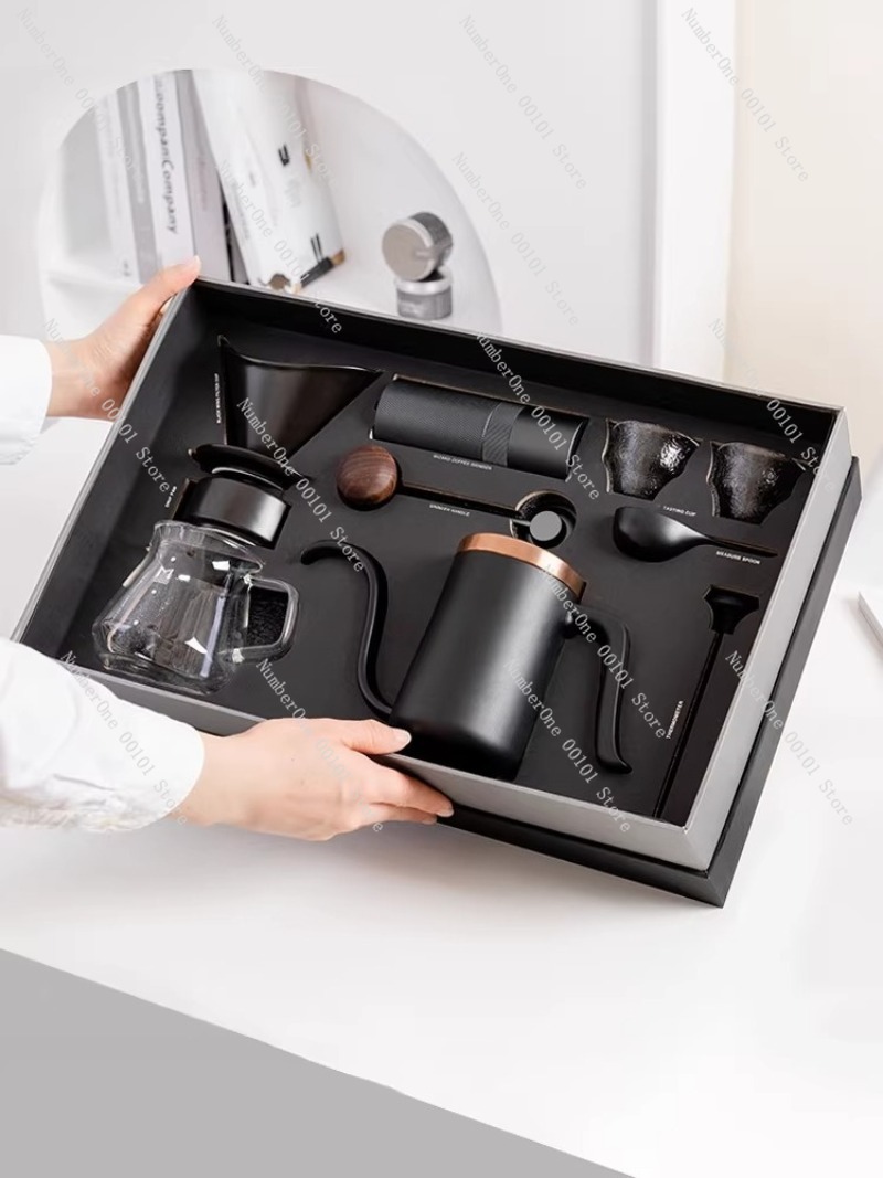 Manual Coffee Maker Set Gift B - Coffee Equipment Home recension och pris