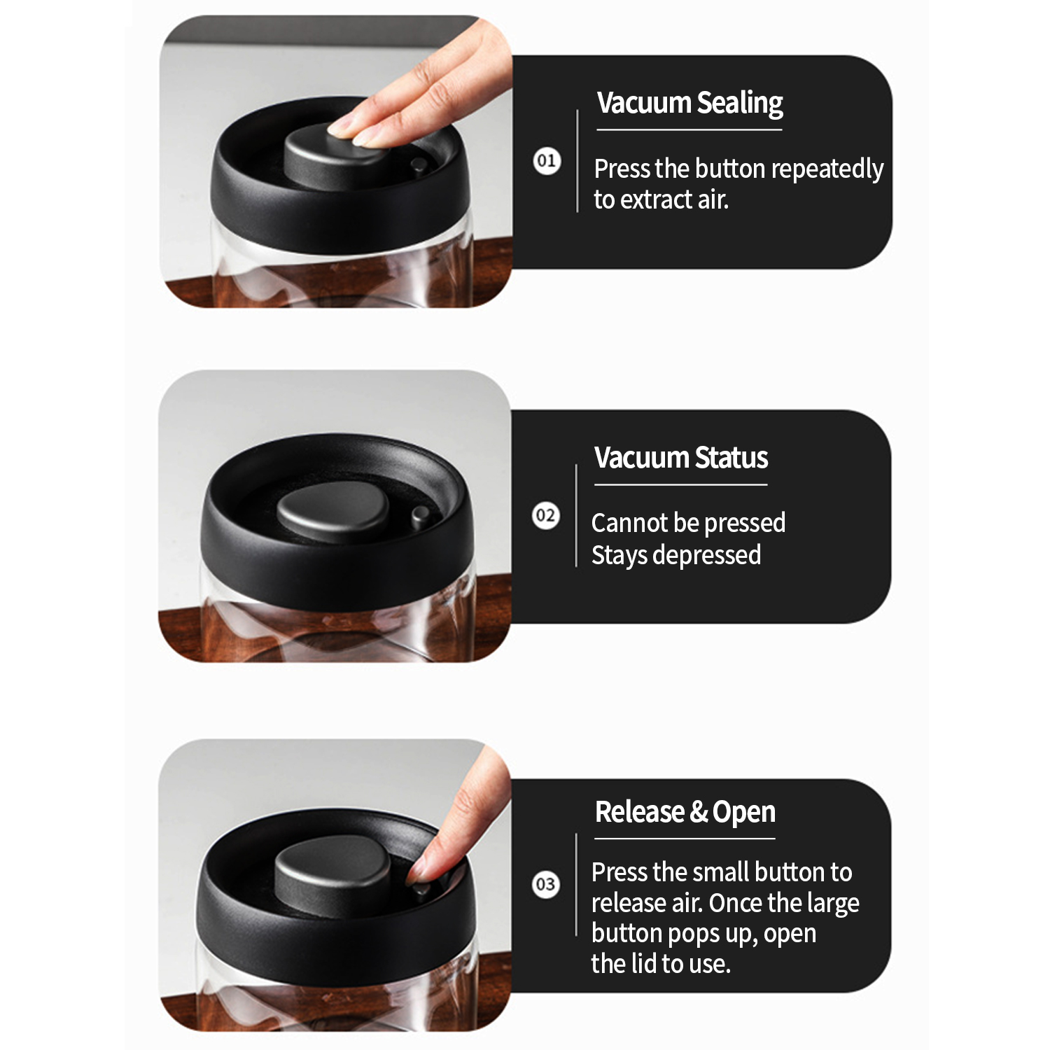 OANKR Vacuum Coffee Canister 5 - Coffee Equipment Accessories recension och pris