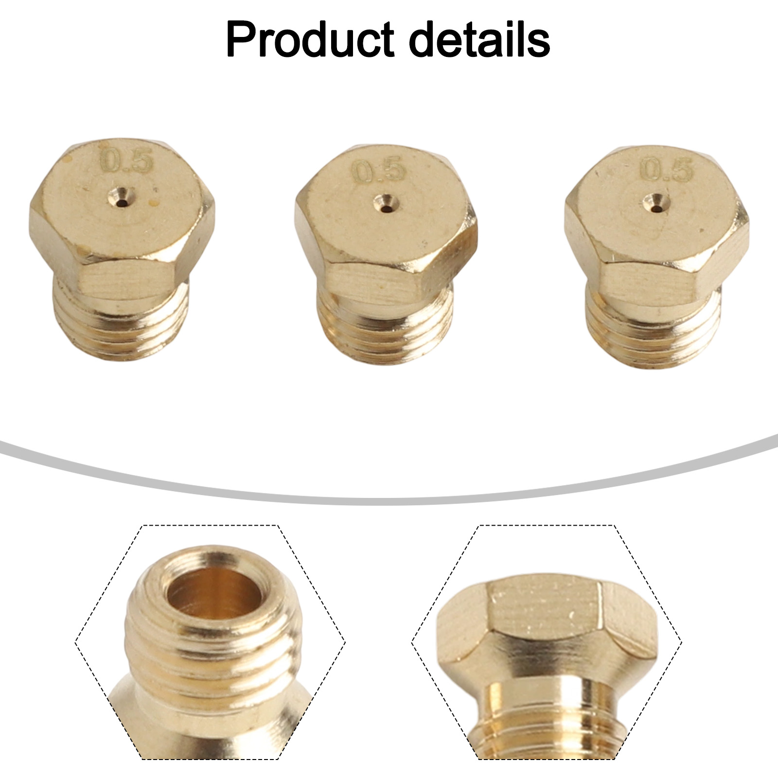 20pcs/set Burner Nozzle 0.5mm  - Steam Wand Tip recension och pris