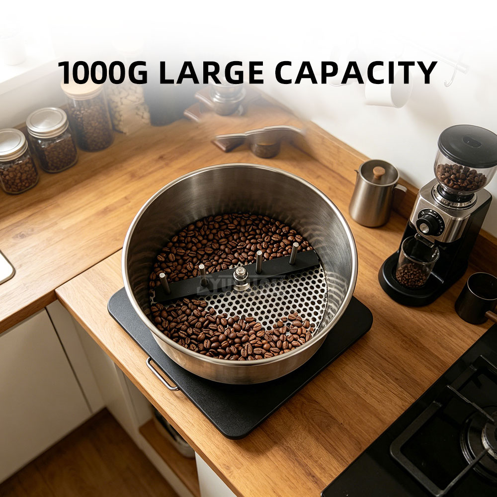 1000g Square Rotating Cooling  - Coffee Equipment Home recension och pris