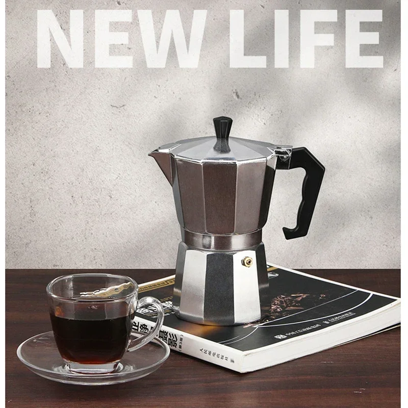 Aluminum Moka Pot Suitable for - Hero Coffee Equipment recension och pris