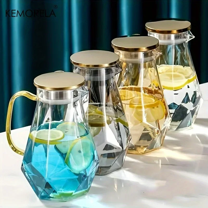 1PCS Diamond Texture Glass Tea - Coffee Equipment Home recension och pris
