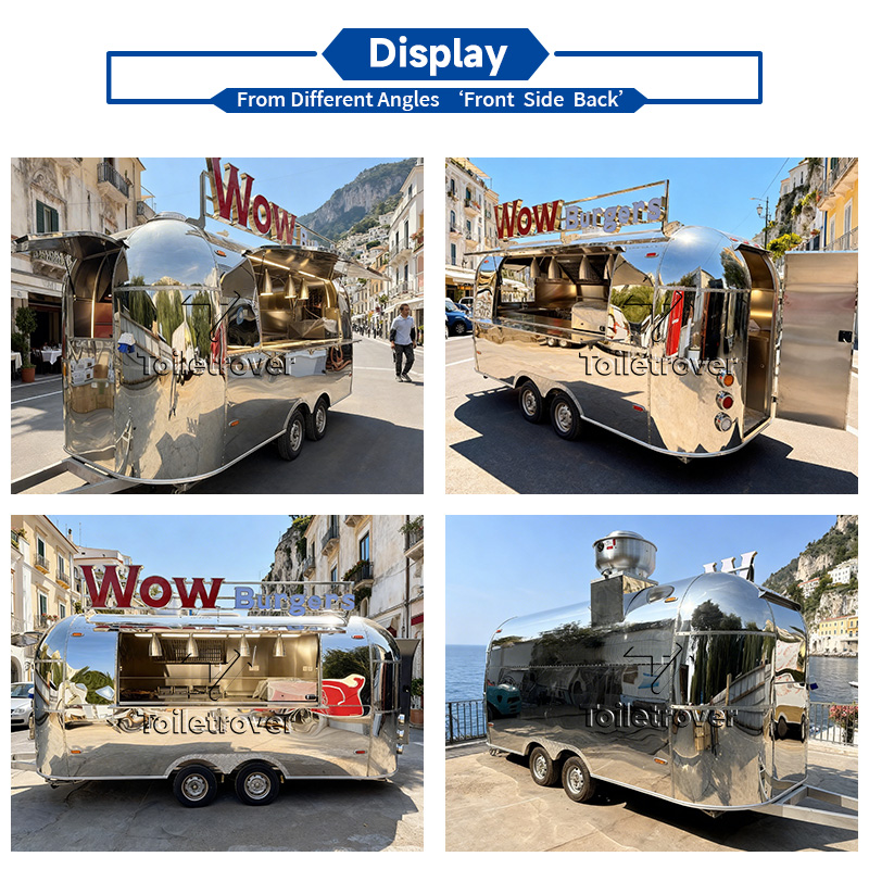 Stainless Steel Food Trailer F - Coffee Equipment China recension och pris