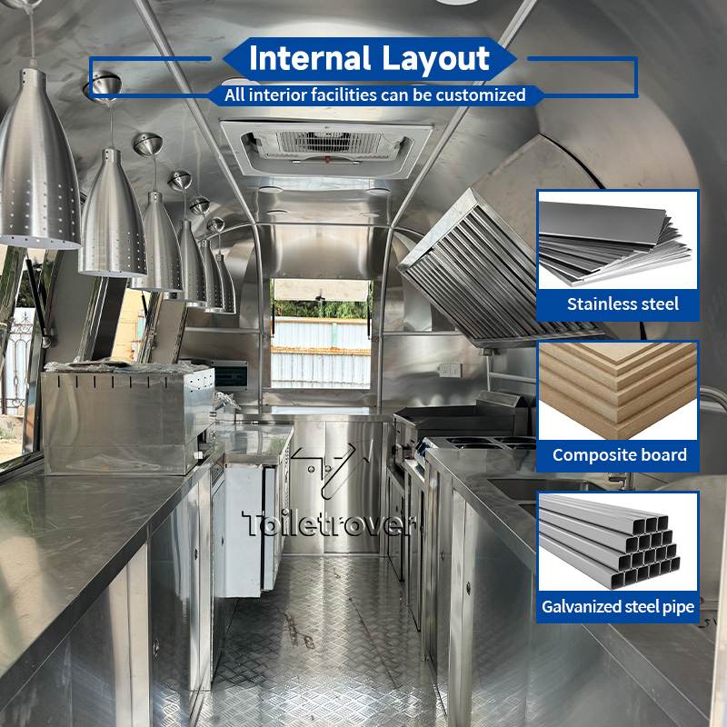 Stainless Steel Food Trailer F - Coffee Equipment China recension och pris