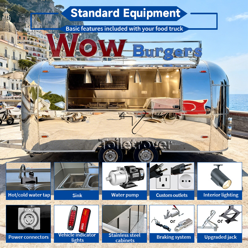 Stainless Steel Food Trailer F - Coffee Equipment China recension och pris