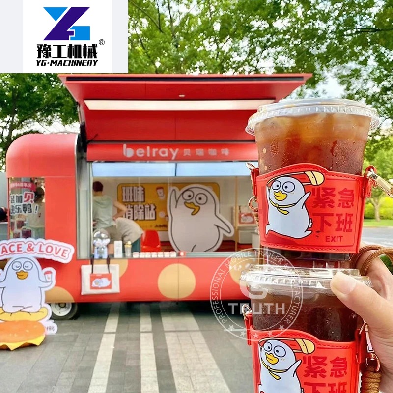 Customized China Food Trailers - Coffee Equipment China recension och pris