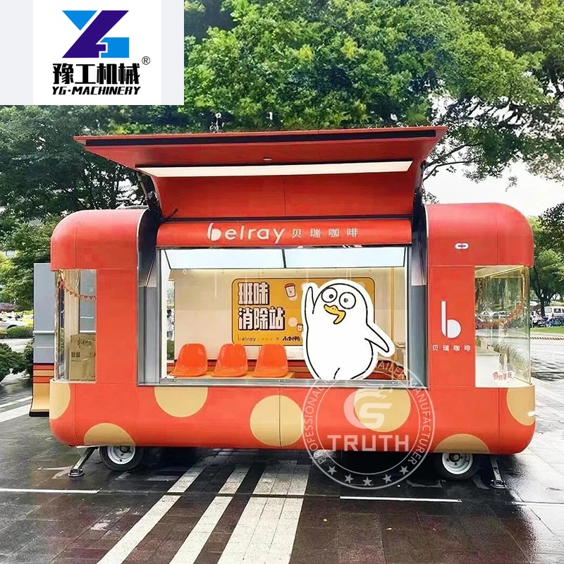 Customized China Food Trailers - Coffee Equipment China recension och pris