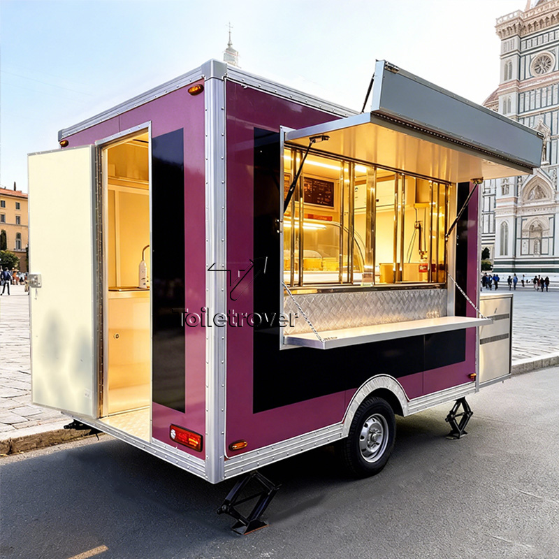 Outdoor Mobile Food Truck Trai - Coffee Equipment China recension och pris