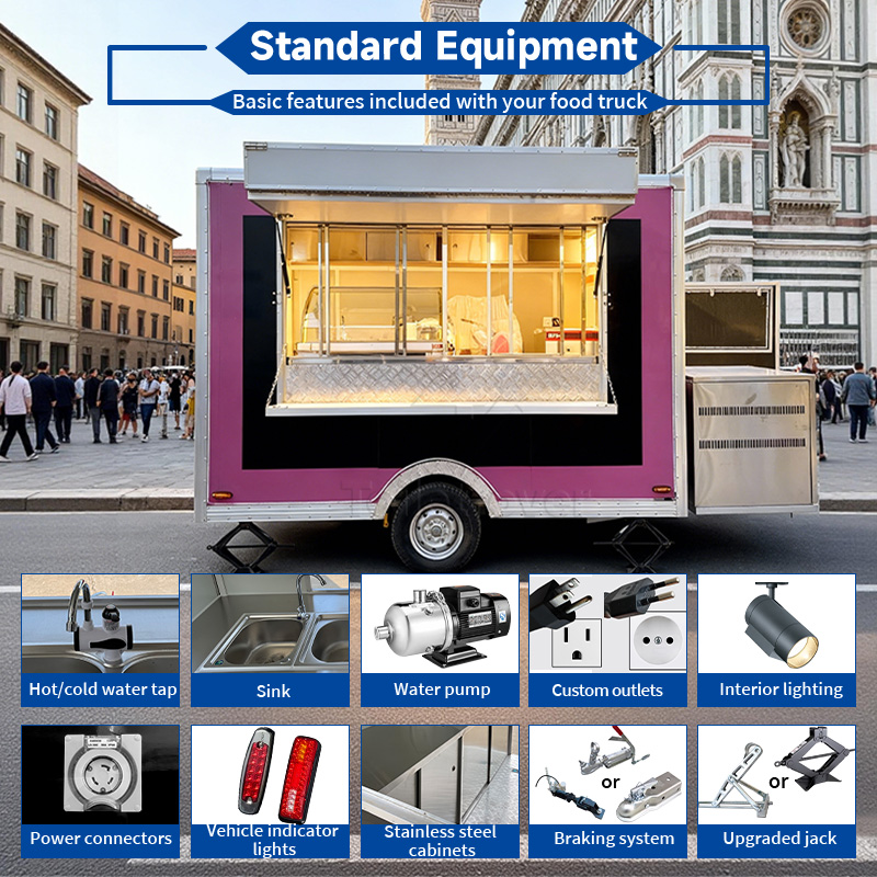 Outdoor Mobile Food Truck Trai - Coffee Equipment China recension och pris